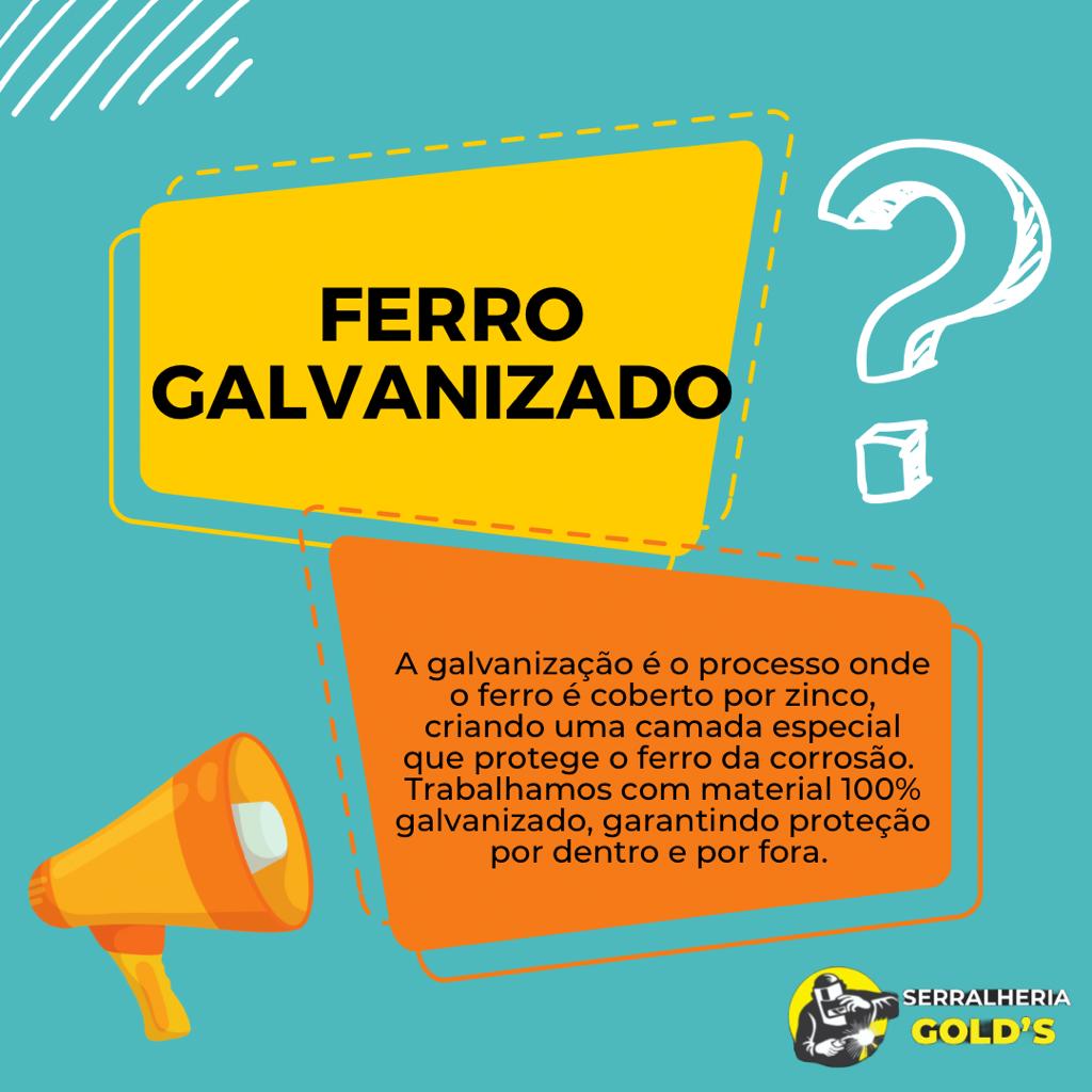 Você sabe o que é o ferro galvanizado?